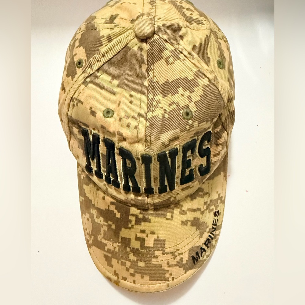 Rothco Deluxe Marines Cap Embroidered Low Profile Cotton Digital Woodland Camo